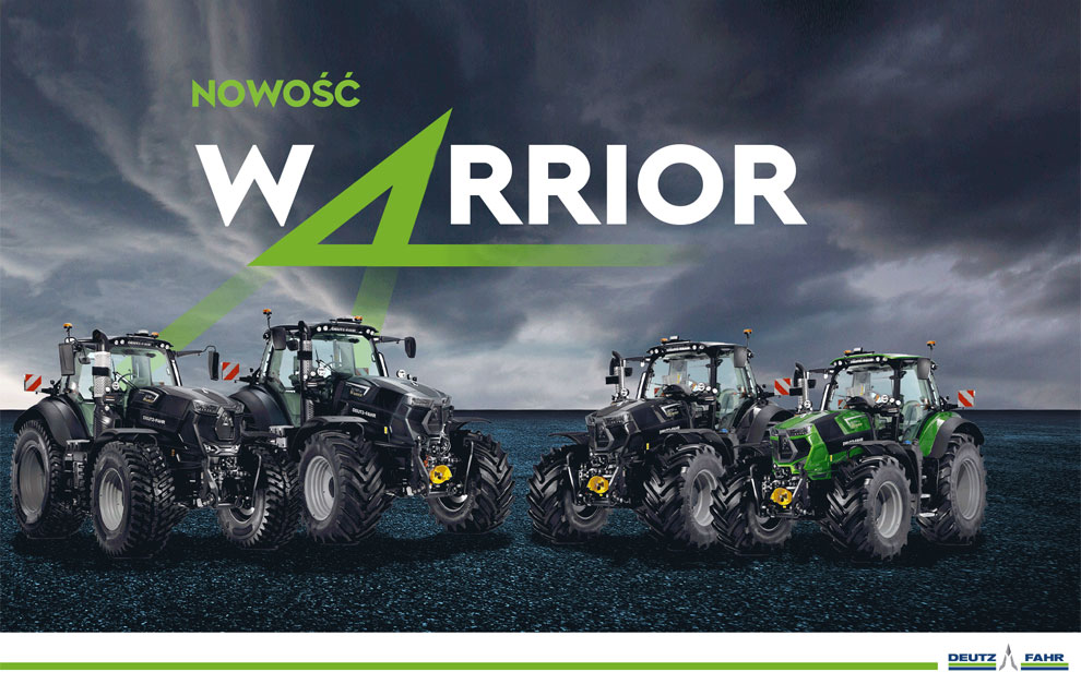 Nowe, specjalne kolory DEUTZ-FAHR Warrior.