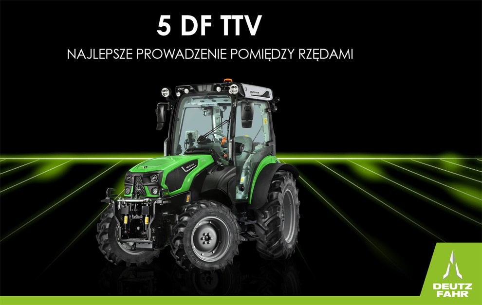 DEUTZ-FAHR – Serii 5DF TTV 4WD
