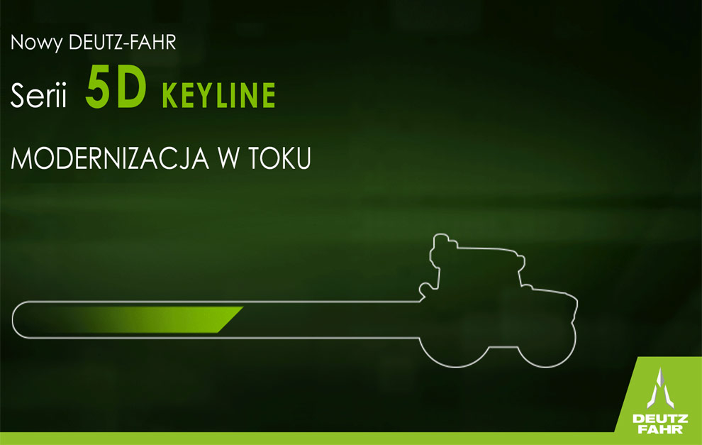 Ciągniki marki DEUTZ-FAHR – Serii 5D KEYLINE GS