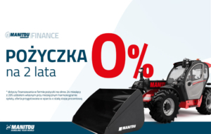 Pożyczka 0% na 2 lub na 3 lata – MANITOU FINANCE